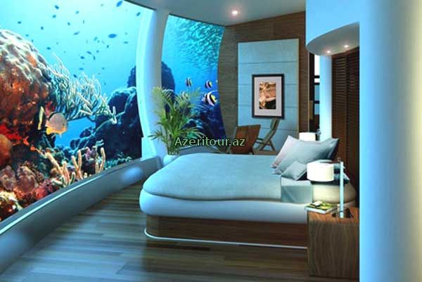 Подводный отель Poseidon Undersea Resort на Фиджи