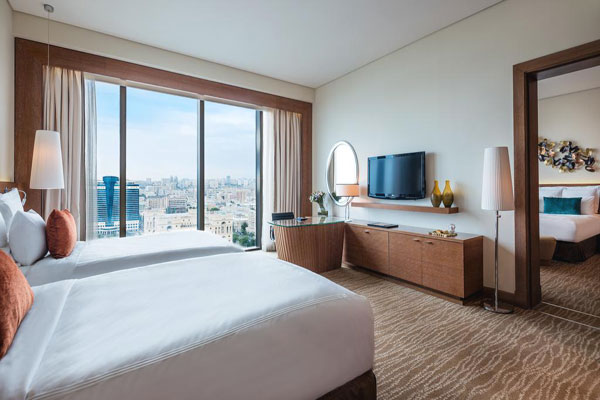 Marriott Absheron Baku Hotel yatag otaği