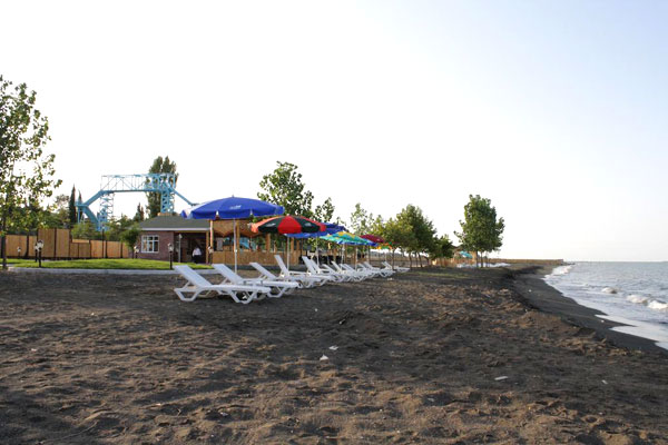 Пляж отеля Qafqaz Sahil Hotel